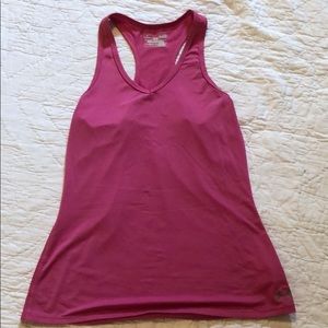 Pink adidas workout tank